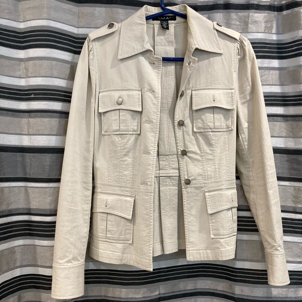 Belted Blazer Laundry by Shelli Segal